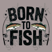 Quotes Born To Fish Vintage Short | Artistshot