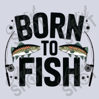 Quotes Born To Fish Fleece Short | Artistshot