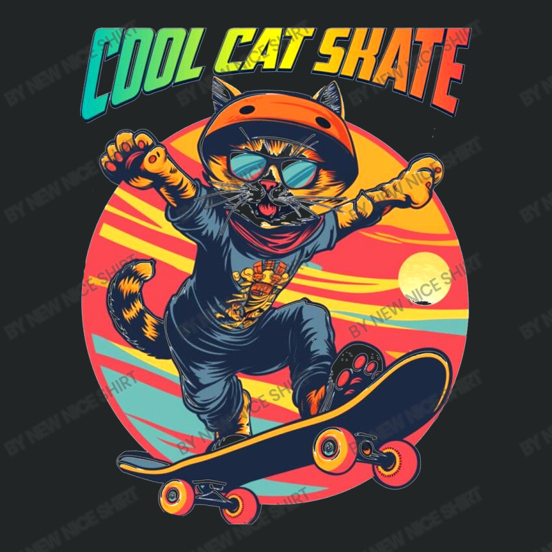 Funny Cool Cat Skateboarder Duffel Bag | Artistshot