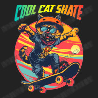 Funny Cool Cat Skateboarder Basic Backpack | Artistshot