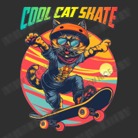 Funny Cool Cat Skateboarder Oval Leatherette Patch | Artistshot