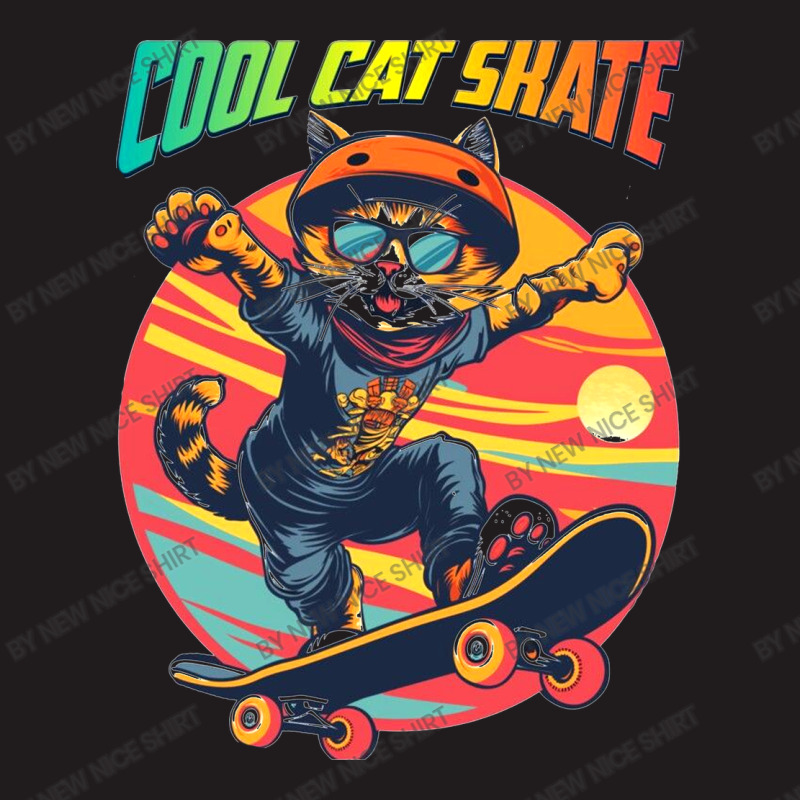 Funny Cool Cat Skateboarder Waist Apron | Artistshot