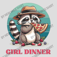 Girl Dinner - Racoon Eating Pizza Glass Tumbler | Artistshot