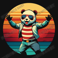 Panda Vintage Oval Patch | Artistshot