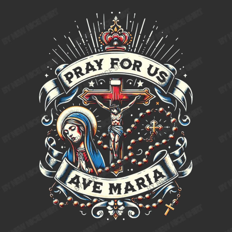 Pray For Us Rectangle  Leatherette Patch | Artistshot