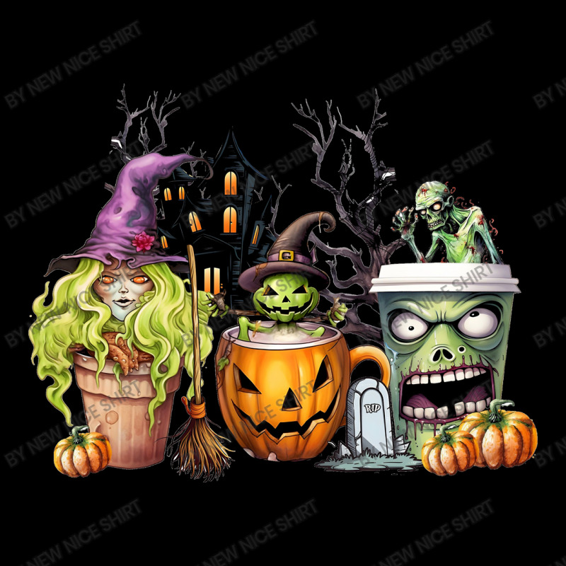 Spooky Coffee Halloween Landscape Canvas Print | Artistshot