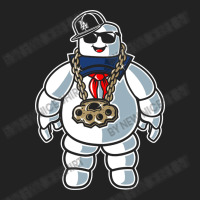 Stay-puft Marshmallow Man Comic Caricature Pop Cul Basic Backpack | Artistshot