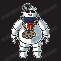 Stay-puft Marshmallow Man Comic Caricature Pop Cul Waist Apron | Artistshot