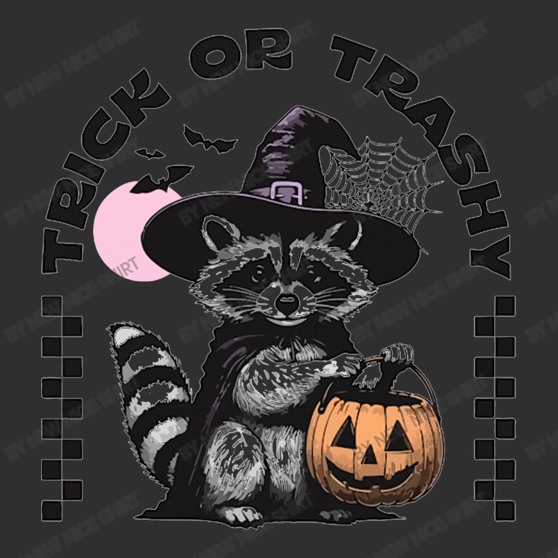 Trick Or Trashy Halloween Round Leatherette Patch | Artistshot