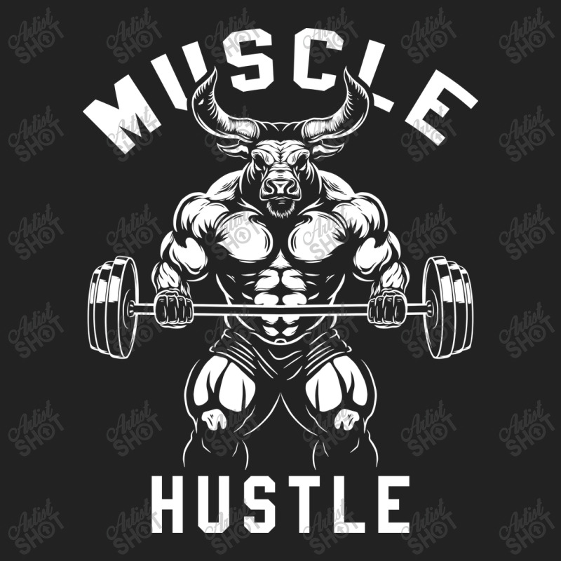 Muscle Hustle Bull Gym Basic Backpack | Artistshot