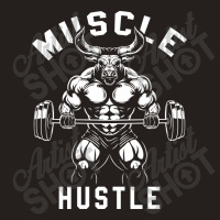 Muscle Hustle Bull Gym Tank Top | Artistshot