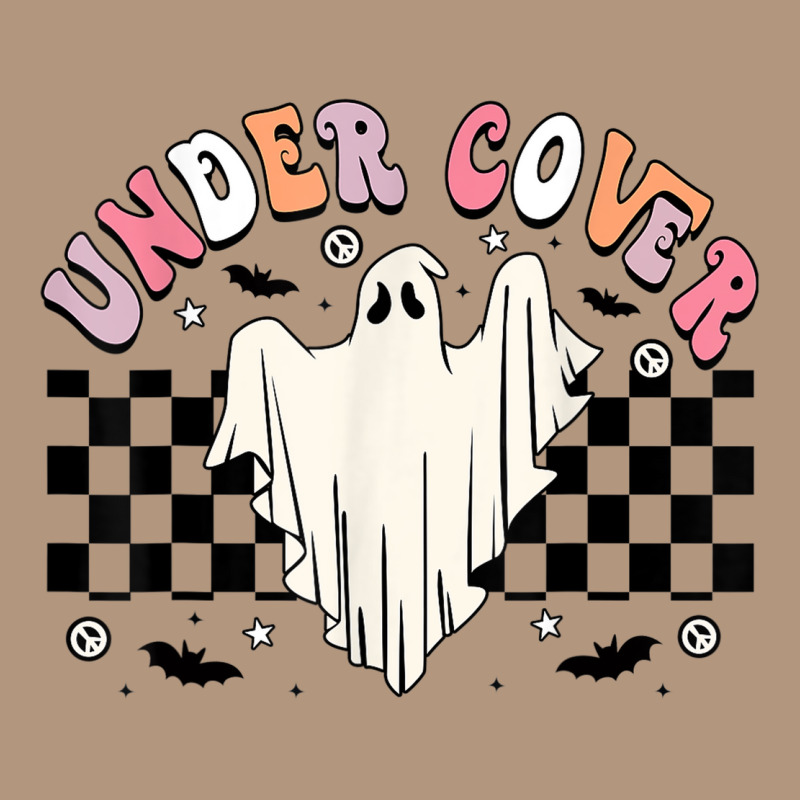 Under Cover Retro Hippie Funny Halloween Costume Cute Ghost Retro Trucker Cap by Sombre | Artistshot