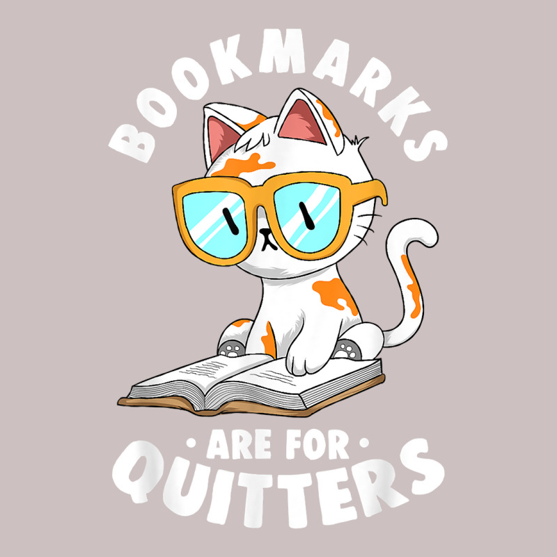 Bookmarks Are For Quitters Cute Nerdy Kitty Bookworm Gift T Shirt Retro Trucker Cap by lukaegawaefu | Artistshot