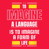 To Imagine A Language Is To Imagine A Form Of Life Quotes Seamless Cap | Artistshot