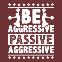 Womens Be Aggressive Passive Aggressive Gymnast Cheerleader Sports Pre Seamless Cap | Artistshot