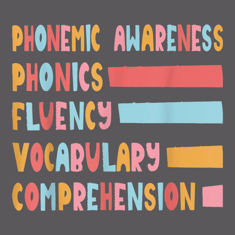 Phonemic Awareness Phonics Fluency Vocabulary Comprehension Seamless Cap | Artistshot