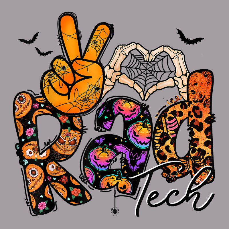 Peace Love Radiologic Technologist Halloween Radiology X Ray T Shirt Seamless Cap by cm-arts | Artistshot