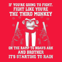 If You're Going To Fight Fight Like The Third Monkey T Shirt Seamless Cap | Artistshot