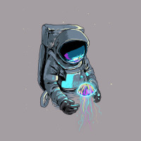 Space Jelly Fish Astronaut Science Galaxy Spaceman Cosmonaut Seamless Cap | Artistshot