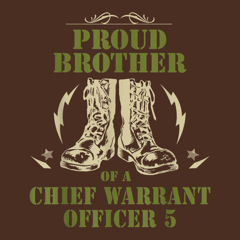 Proud Brother Of A Chief Warrant Officer 5 Shirt Yupoong Trucker Cap by cm-arts | Artistshot