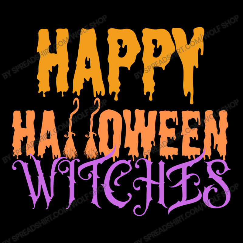 Happy Halloween Broom Witches Fleece Short | Artistshot