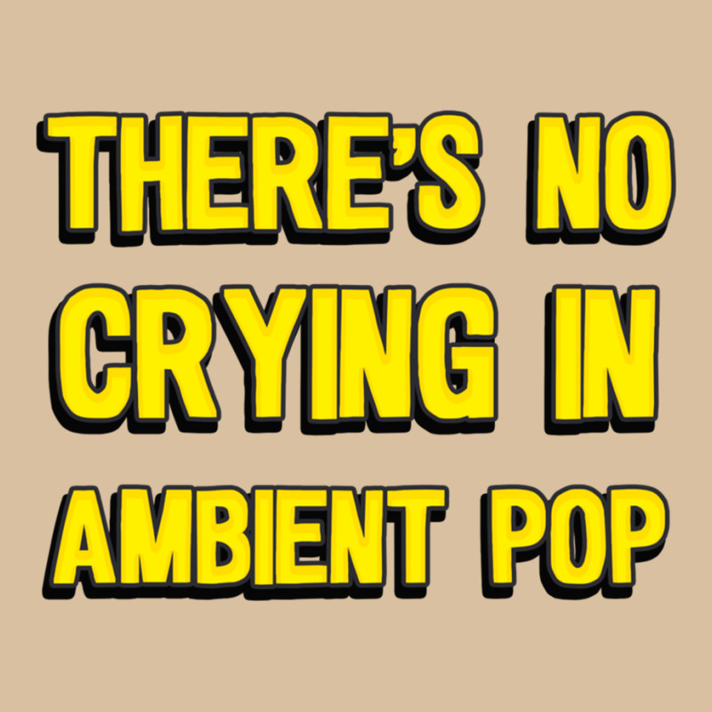 There's No Crying In Ambient Pop Long Sleeve T Shirt Foam Snapback hat by cm-arts | Artistshot