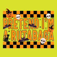 Pretend I'm A Rutabaga Costume Funny Lazy Halloween Party Sp T Shirt Foam Snapback Hat | Artistshot