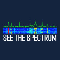 See The Spectrum Analyzer Waterfall Display Funny Ham Radio T Shirt Foam Snapback Hat | Artistshot