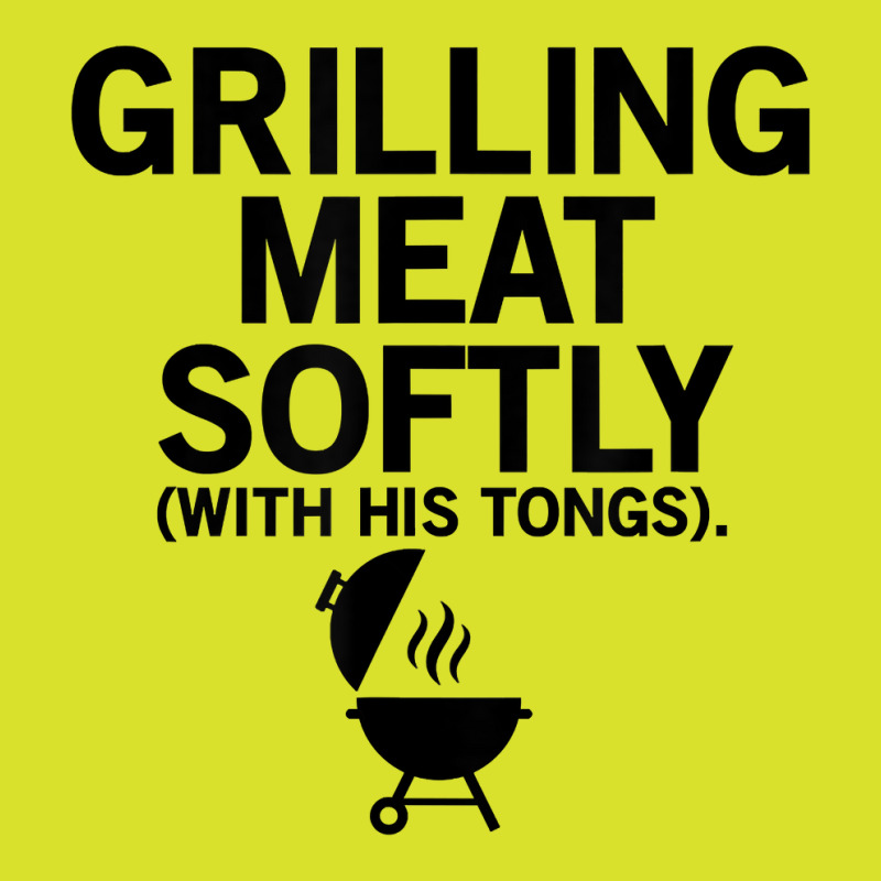 Grilling Meat Softly With His Tongs Funny Bbq Party Lovers T Shirt Foam Snapback Hat | Artistshot