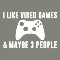 I Like Video Games Maybe 3 People Funny Gamer Gaming Sarcasm Pa Trucker Cap | Artistshot