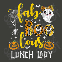 Leopard Fab Boo Lous Lunch Lady Team Teacher Spooky Season Pa Trucker Cap | Artistshot