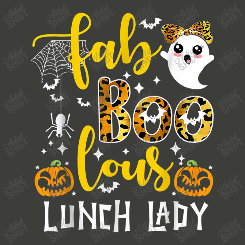 Leopard Fab Boo Lous Lunch Lady Team Teacher Spooky Season Pa Trucker Cap by MadisonDesign | Artistshot