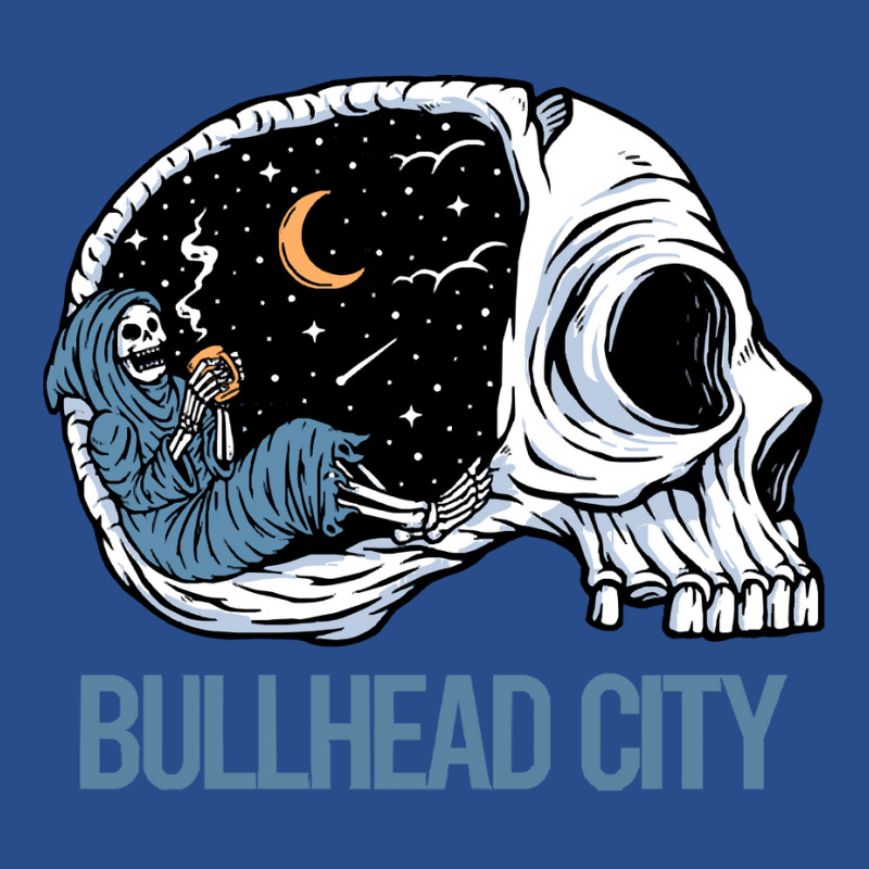 Bullhead City T  Shirt Chilling Skeleton Bullhead City T  Shirt Basic Backpack | Artistshot