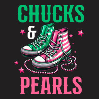 Chucks And Pearls T-shirt | Artistshot