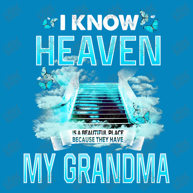 I Know Heaven Is A Beautiful Place They Have My Grandma Premium T Shir Fashion Visor by Maria_Jezierski | Artistshot