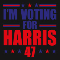 I'm Voting For Harris Active Duffel | Artistshot