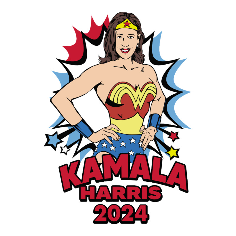 Kamala Harris Wonder Women Debie Paper Bag - 10 X 5 X 13 | Artistshot