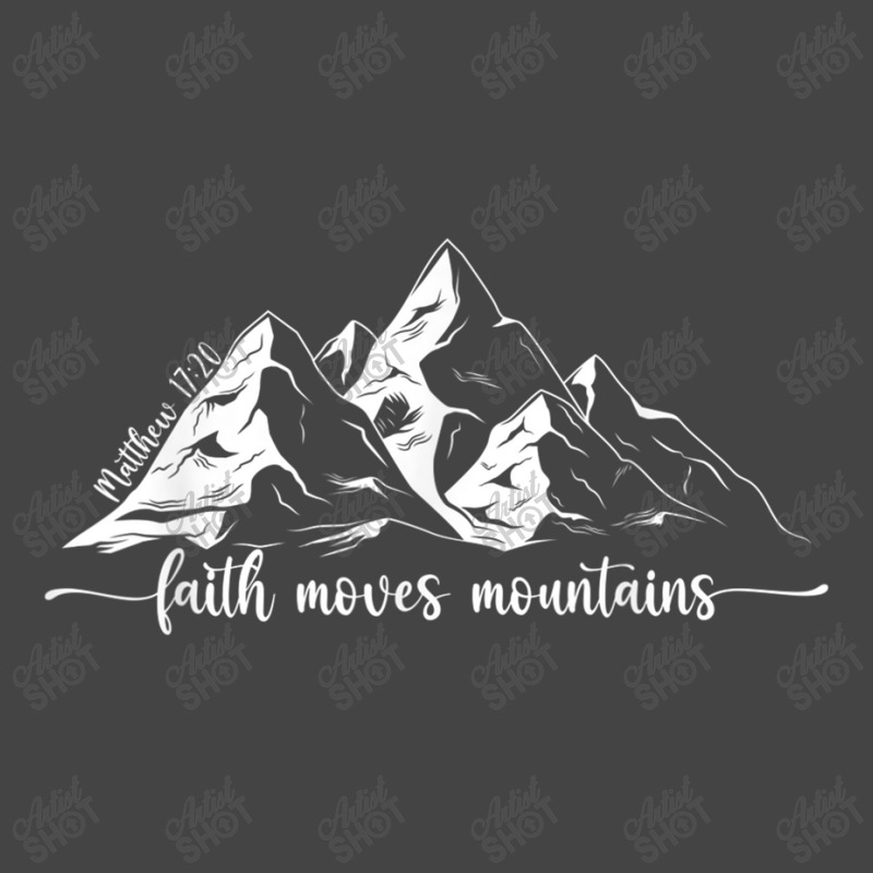 Faith Moves Mountains Matthew 1220 Christian Bold Day Gift Fashion Visor by Aria-Proctor | Artistshot