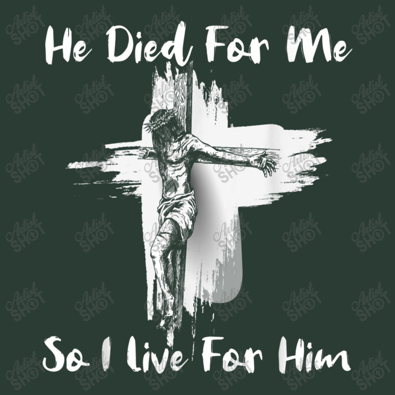 Christian Bible Verse - Jesus Died For Me Fashion Visor by TyDesign | Artistshot