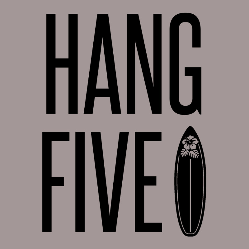 Hang Five – Riding A Surfboard With One Foot Placed On The Nose Of T Vintage Short | Artistshot