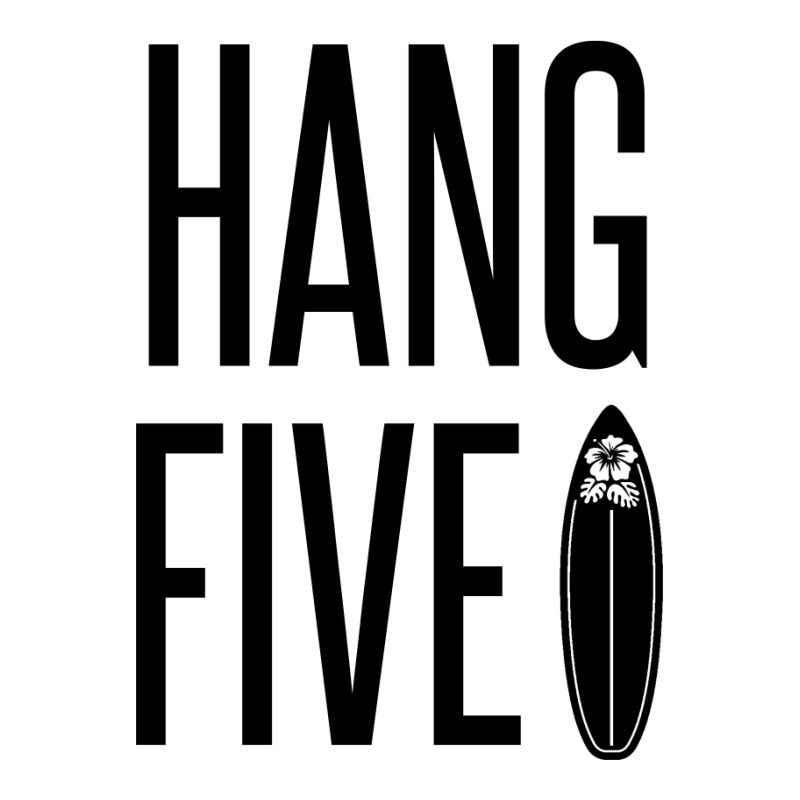 Hang Five – Riding A Surfboard With One Foot Placed On The Nose Of T Zipper Hoodie | Artistshot