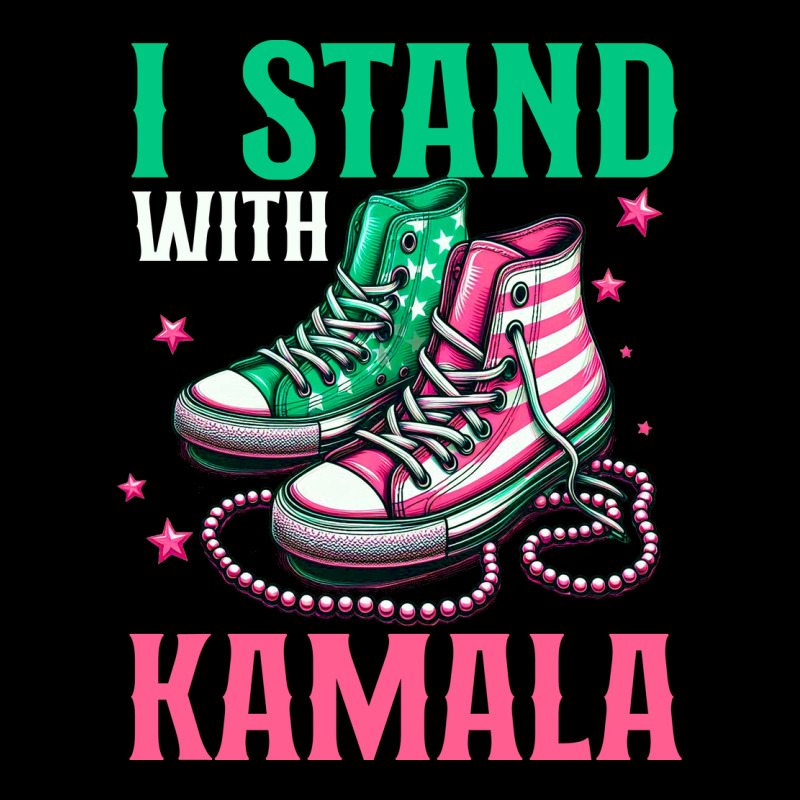 I Stand With Kamala Adjustable Cap | Artistshot