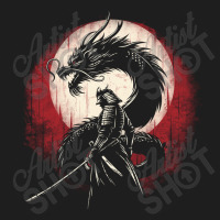 Japan Culture Dragon Samurai Art Classic T-shirt | Artistshot