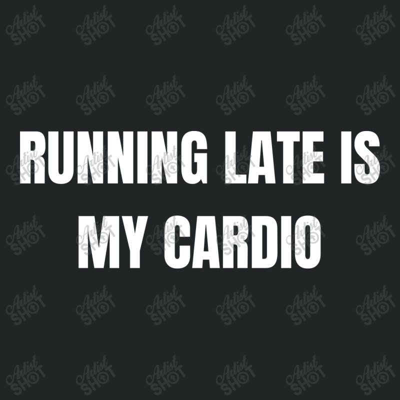 Running Late Is My Cardio Funny Sayings Duffel Bag | Artistshot