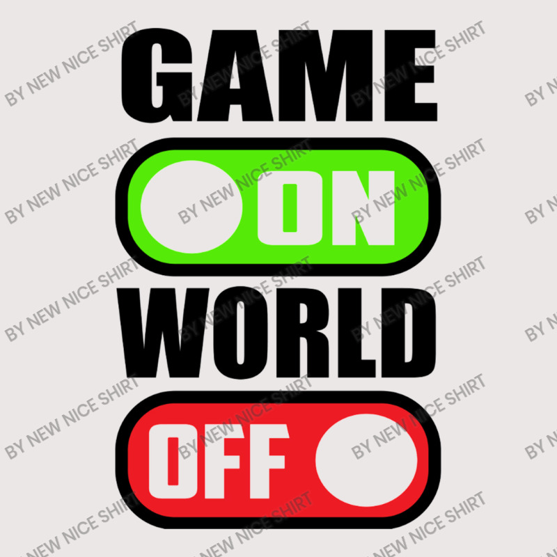 Game On World Off Pocket T-shirt | Artistshot