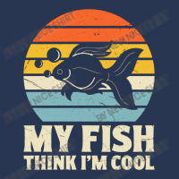 My Fish Think I'm Cool Men Denim Jacket | Artistshot