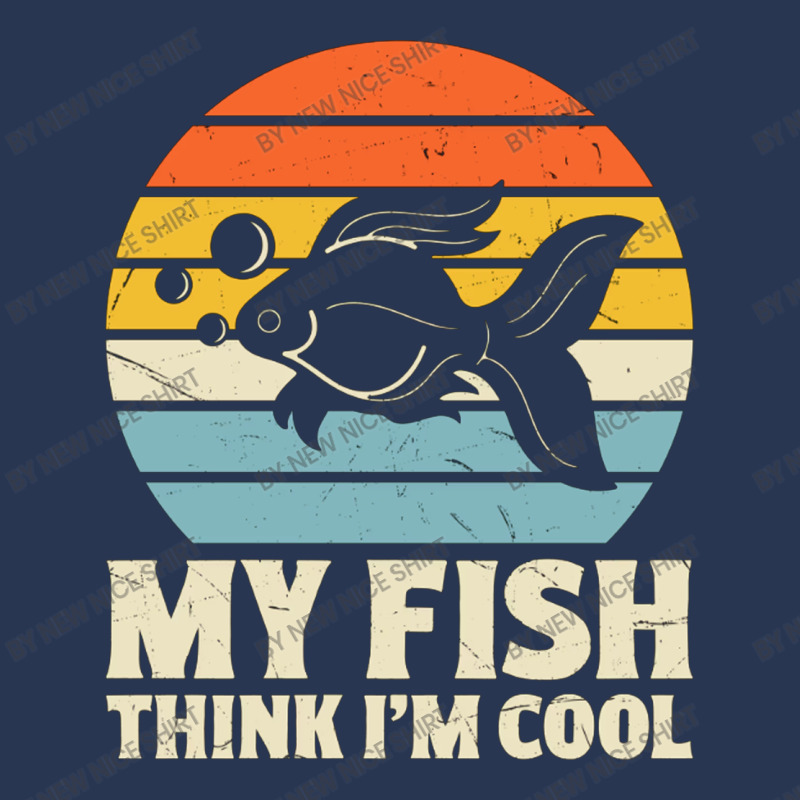 My Fish Think I'm Cool Men Denim Jacket | Artistshot