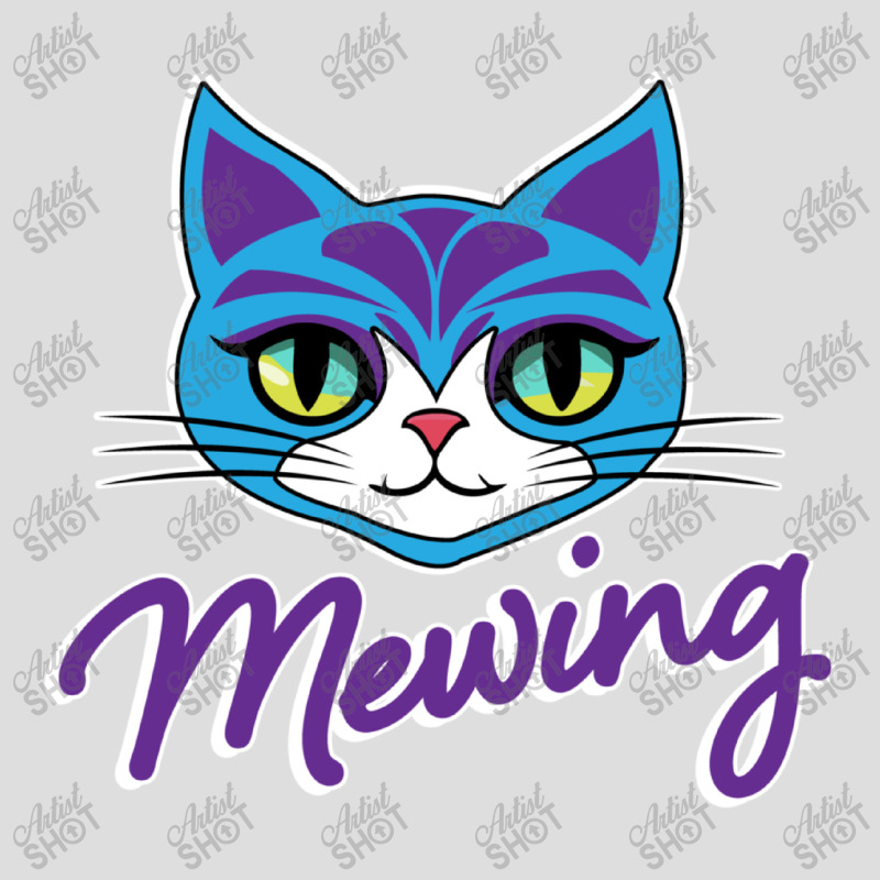 Mewing Cat Looksmaxxing Glass Tumbler | Artistshot