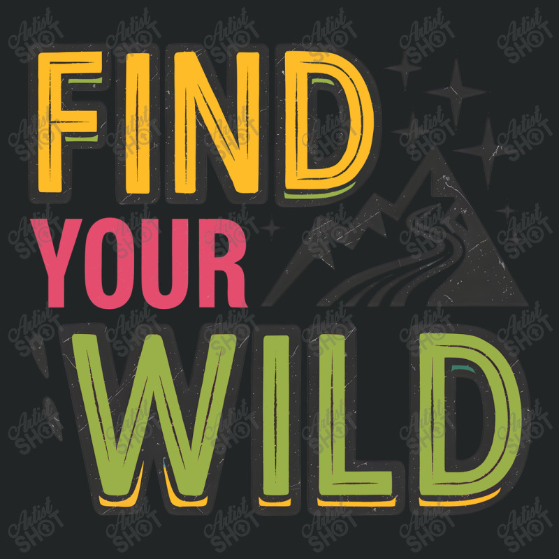 Quotes Find Your Wild Duffel Bag | Artistshot