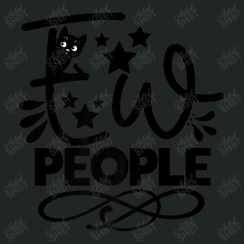 Ew People   Funny Black Cat Sarcastic Duffel Bag | Artistshot